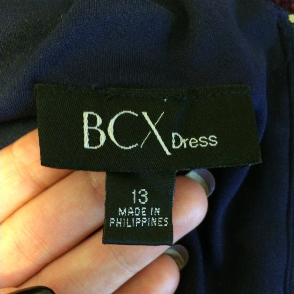 Blue prom dress